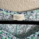 A New Day  Green Floral Blouse Photo 4