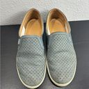 Daisy Hotter  Women's Blue Gray Perforated Slip On Comfort Sneaker Shoe Size 8.5 Photo 2