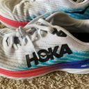 Hoka One One Mach 5  White Women's Running Shoes Size 7B Regular Width Photo 5