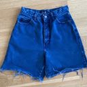 Gap High Waist Cutoff Jean Shorts Dark Wash Size 4 Photo 4