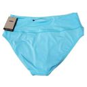 Nike  Copa/Blue-Teal Essential High-Waist Banded Bikini Swim Bottom, US XL-NWT Photo 8