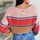 Billabong Crop Block Color Sweater Photo 1