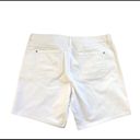 L.L.Bean  Classic Fit White Denim Bermuda Shorts 18W Reg Stretch Preppy Summer Photo 1