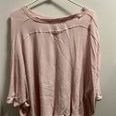 Free People Pink Cropped Shirt Photo 1