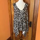 Chico's  Layla Leopard Print Poncho Cover up Photo 8