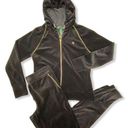 Ralph Lauren LRL Lauren  Black/Gold Velour Tracksuit Photo 0