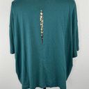 Zella  Emerald Green Open Back Short Sleeve T-Shirt Plus Size 3X NWOT Photo 4