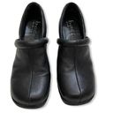 Born concept B.O.C.  Black Leather Lesa Clog Photo 8