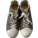 All Saint safia grey suede lace up sneakers size 7 women’s tennis casual shoes Photo 0