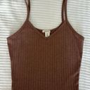 Bozzolo Brown Tank Top Photo 0