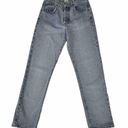 Calvin Klein Vintage  Size 5 Low Light Wash Straight Leg Jeans Button Fly Photo 4