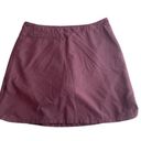 Patagonia  skort maroon burgundy size zip size 6 Photo 8