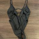 Urban Outfitters Out From Under Dark Side Strappy High-Leg Bodysuit Photo 4