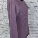 Xersion Longsleeve scoopneck athletic top purple sz small women Photo 5