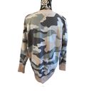 Camouflage Crew Neck Tunic Sweater Lounge Casual Everyday Photo 1