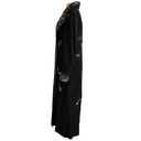 Mandalay Embroidered Suede leather Duster Trench Coat Size 6 NWT Photo 2