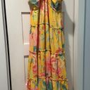 Blossom FEELINGS PRINTED FLOWER DESIGN HALTER A-LINE MAXI DRESS Photo 0