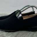 Ecco Felicia Shoes Womens Size 8 Black Stretch Leather Low Slip On Photo 1