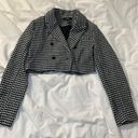 Forever 21 Houndstooth Blazer Cropped Photo 0