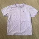 Tommy Hilfiger  Lilac Logo Tee Size Small Photo 0