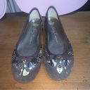 Juicy Couture Retro  Pam Gela Brown Snakeskin Flats Women’s 7M Photo 1