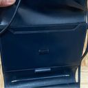 Hermès Vintage 80s HERMES Paris Blue Leather Travel Writing Case Crossbody Shoulder Bag Photo 8