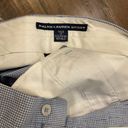 Ralph Lauren Sport Size 14 Capris Blue and White Micro-Plaid NWOT Photo 4