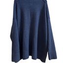 Aerie  Navy Blue Unreal Pull Over Cozy Soft Sweater Plus Size XXL Photo 5