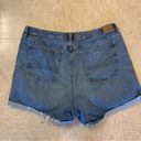 American Eagle Highest Rise Cross Over Mom Shorts Photo 3