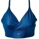 Nike - Dry-Fit Dark Teal Blue Sports Bra | Removable Padding- S Photo 2