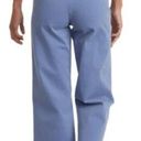 Madewell  Womens Bridget Slim Wide Leg Crop Pants Size 10 Marlin Blue Photo 1