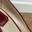 Christian Dior Dior Red Patent Leather Cannage Quilt Peep Toe Pumps Metal Logo Size 38.5/8.5 US Photo 8