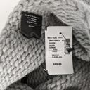 infinity Saks off Fifth Knit  Cowl Neck Scarf Grigio Gray Photo 5