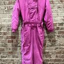 One Piece Rare Vintage Europa  Snowsuit Ski Suit for Women in Pink Size 10 Photo 1