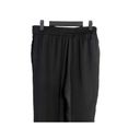 ZARA  Trf Tapered Elastic Drawstring Waist Harem Pant Pockets Sheer M Black Photo 6