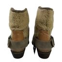 Kelsi Dagger  Tempest Faux Shearling Suede Taupe Booties Women's Size 6.5 New Photo 3