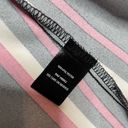 Torrid  Lightweight Blazer Striped Black Pink Size 3 Photo 4
