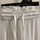 Flowy White Beach Coverup Pants Size 8 Photo 3