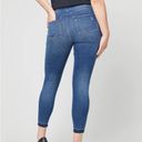 Spanx  High Waisted Distressed Skinny Jeans || size large Photo 2