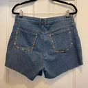 Basic Editions  Colorful Spunky Jean Shorts Photo 0