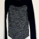 Wilfred  Free Aritzia Black and Gray Long Sleeve Shirt - Size Small Photo 0