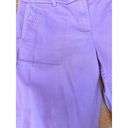 The Loft  Outlet Mauve Modern Roll Cuff Chino Cotton Spandex Blend Size 10 Photo 4