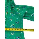 st. john's bay  Women Size XL Green Floral Blouse Balloon Sleeve (31-374) Photo 3