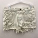 Daytrip  Refined Capricorn High Rise Cream Shorts Photo 11