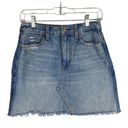 Abercrombie & Fitch  Zoe Natural Rise Vintage A-Line jean skirt Photo 0