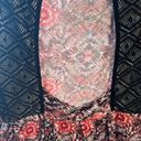 Angie  abstract print backless dress with lace size small NWT Photo 3