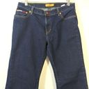 Tommy Hilfiger Tommy Jeans Dark Blue Flare Leg Y2K Low Rise Size 9 Photo 2