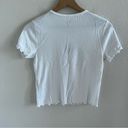 Weekday  Alanis T-Shirt Tee White Neutral Classic XS Photo 5