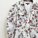 INC  International Concepts White Floral Eyelet Puff Sleeves Shirt Dress Size 14 Photo 9