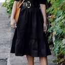 Hill House NWT  | The Nesli Nap Smocked Midi Dress in Black | Size XS Photo 6